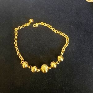 21kgp Duabi Jewelry Elegant Gold Bracelet